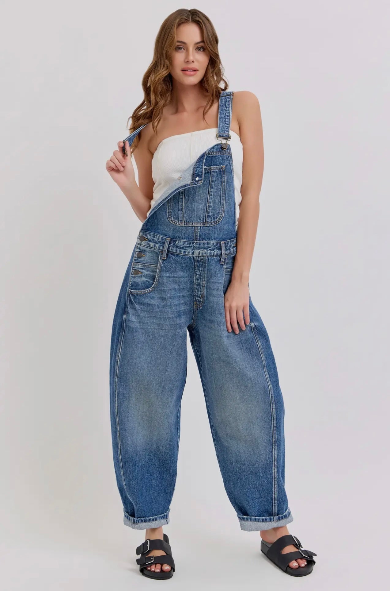 LIBBY DENIM OVERALLS