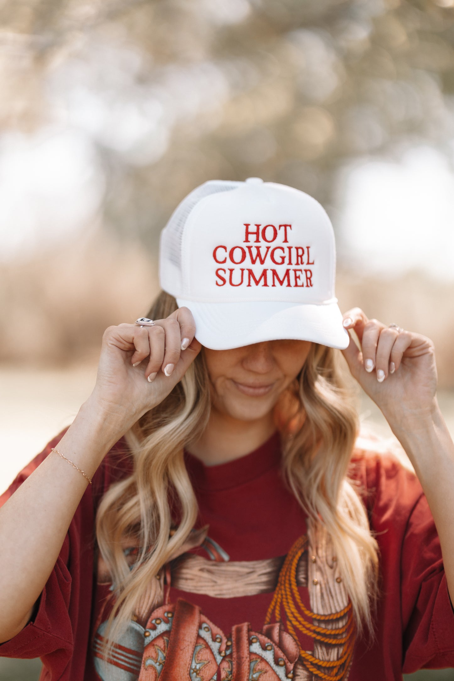 *PREORDER*Hot Cowgirl Summer Trucker Hat