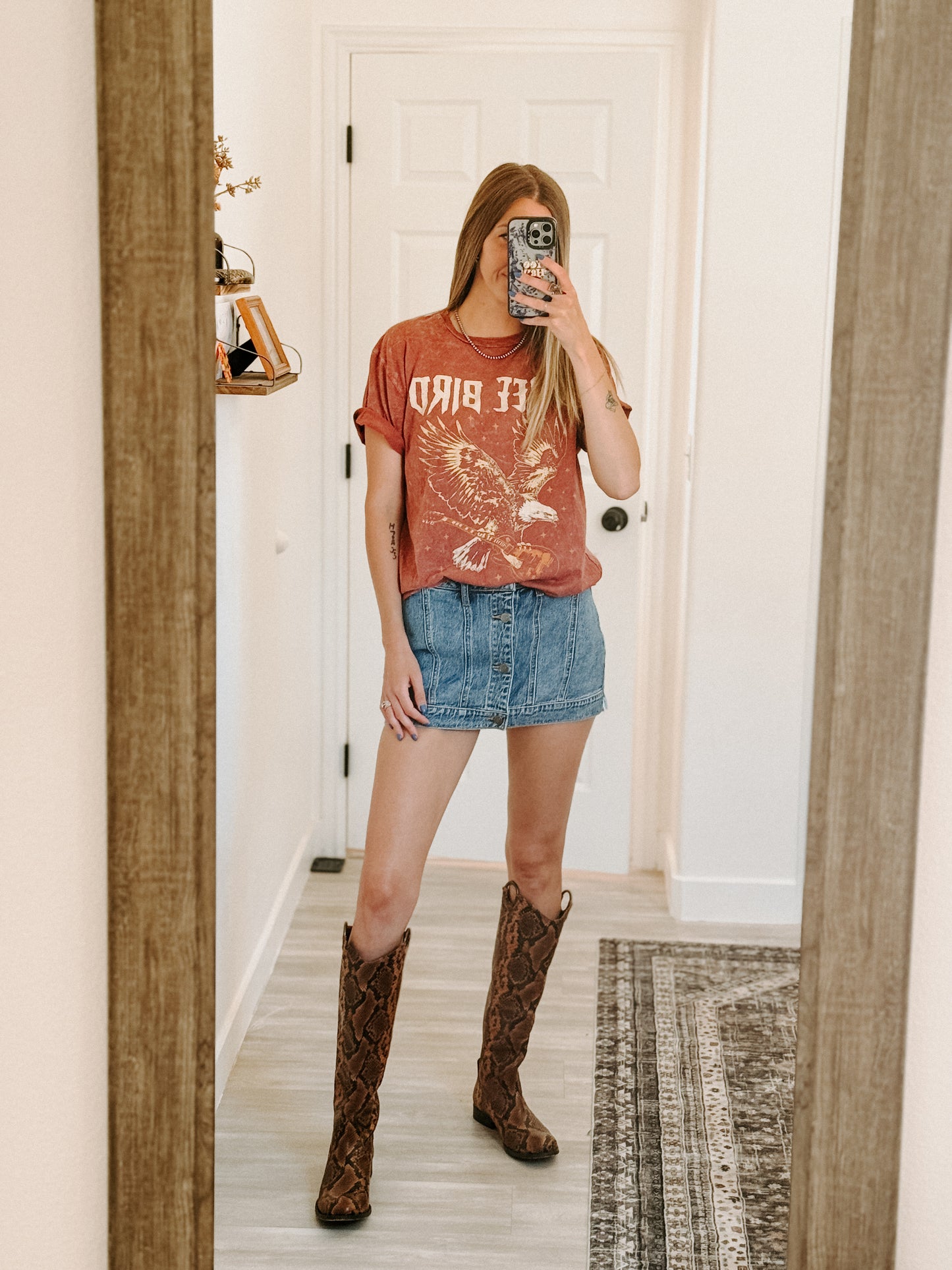 FREE BIRD GRAPHIC TEE