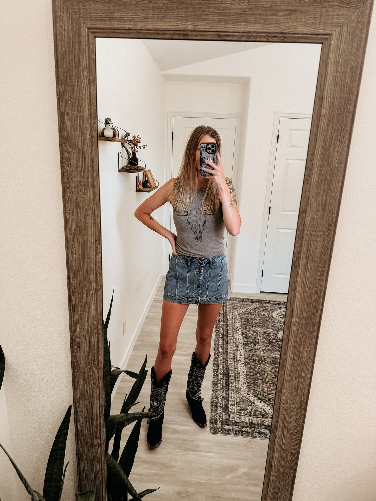 GOT IT DENIM SKORT