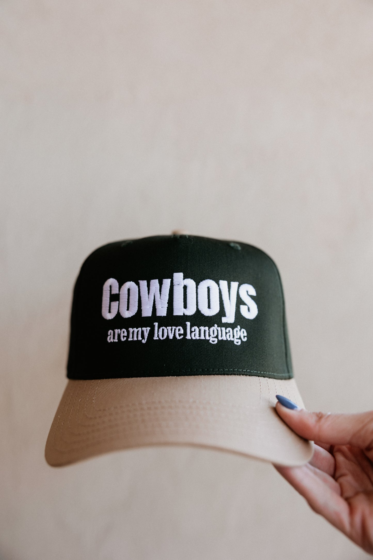 COWBOYS ARE MY LOVE LANGUAGE HAT