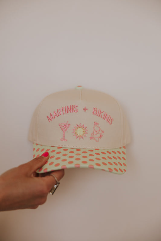 MARTINIS & BIKINIS TRUCKER HAT