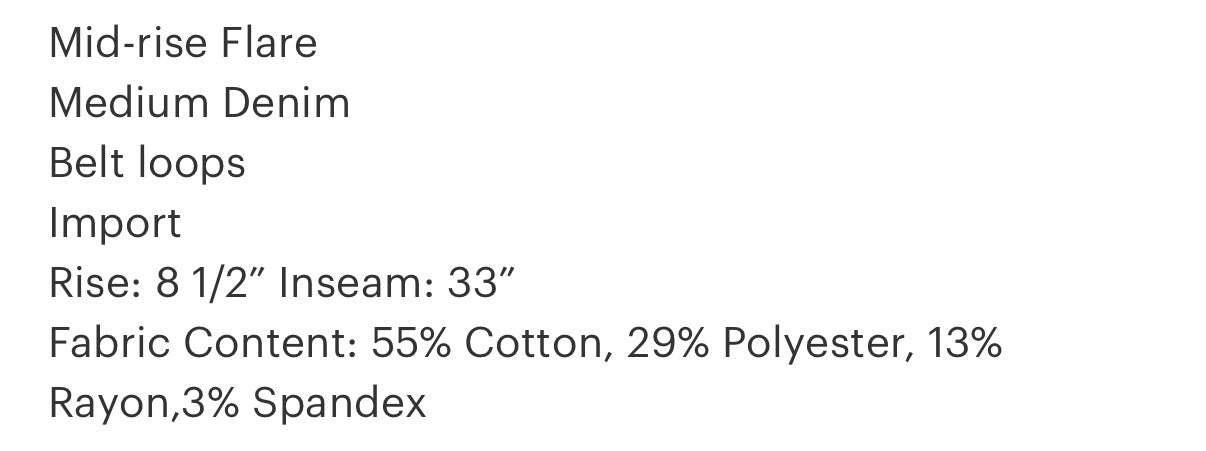 AXIS DENIM JEANS