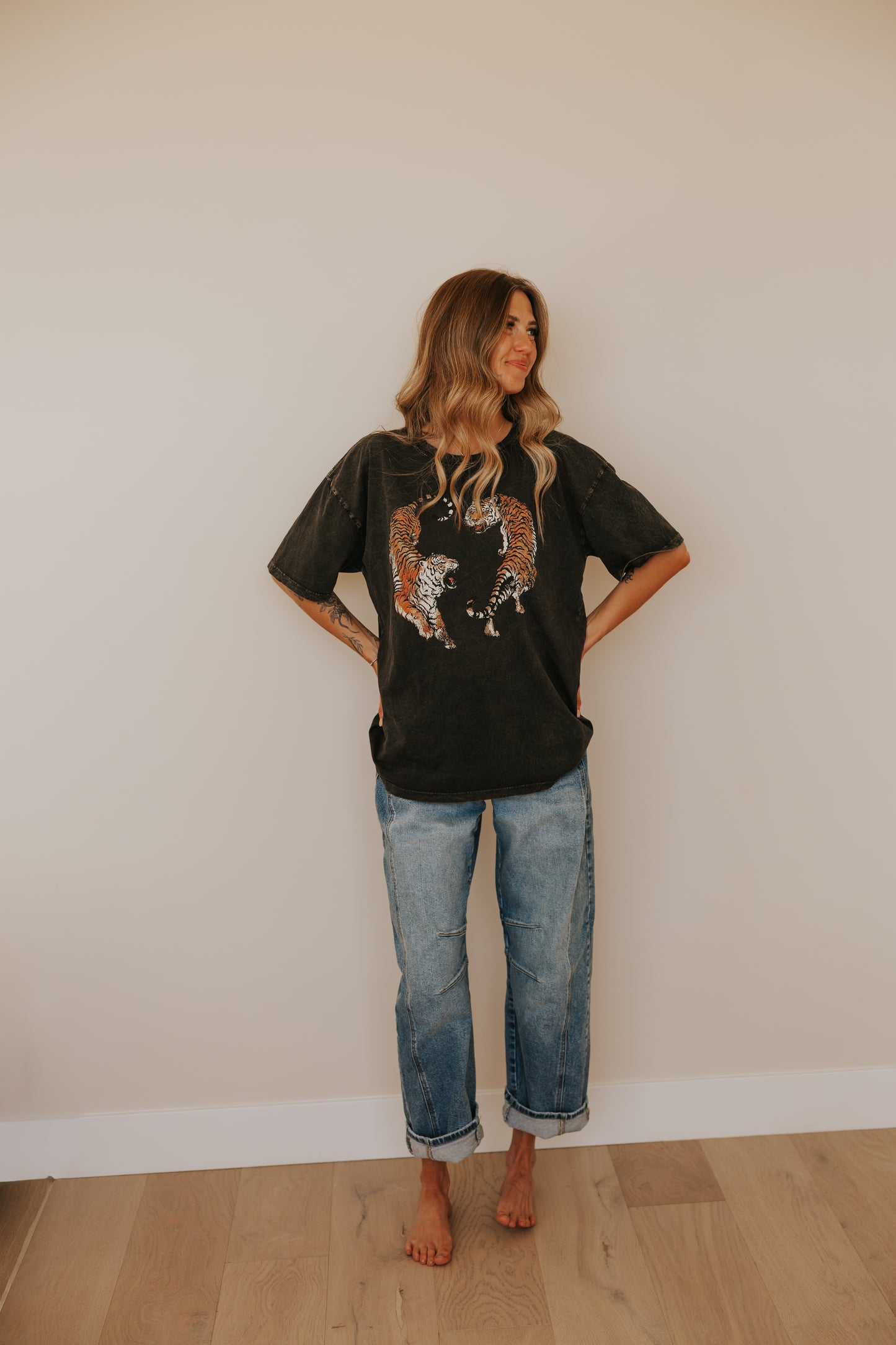 SEEING DOUBLE TIGER TEE