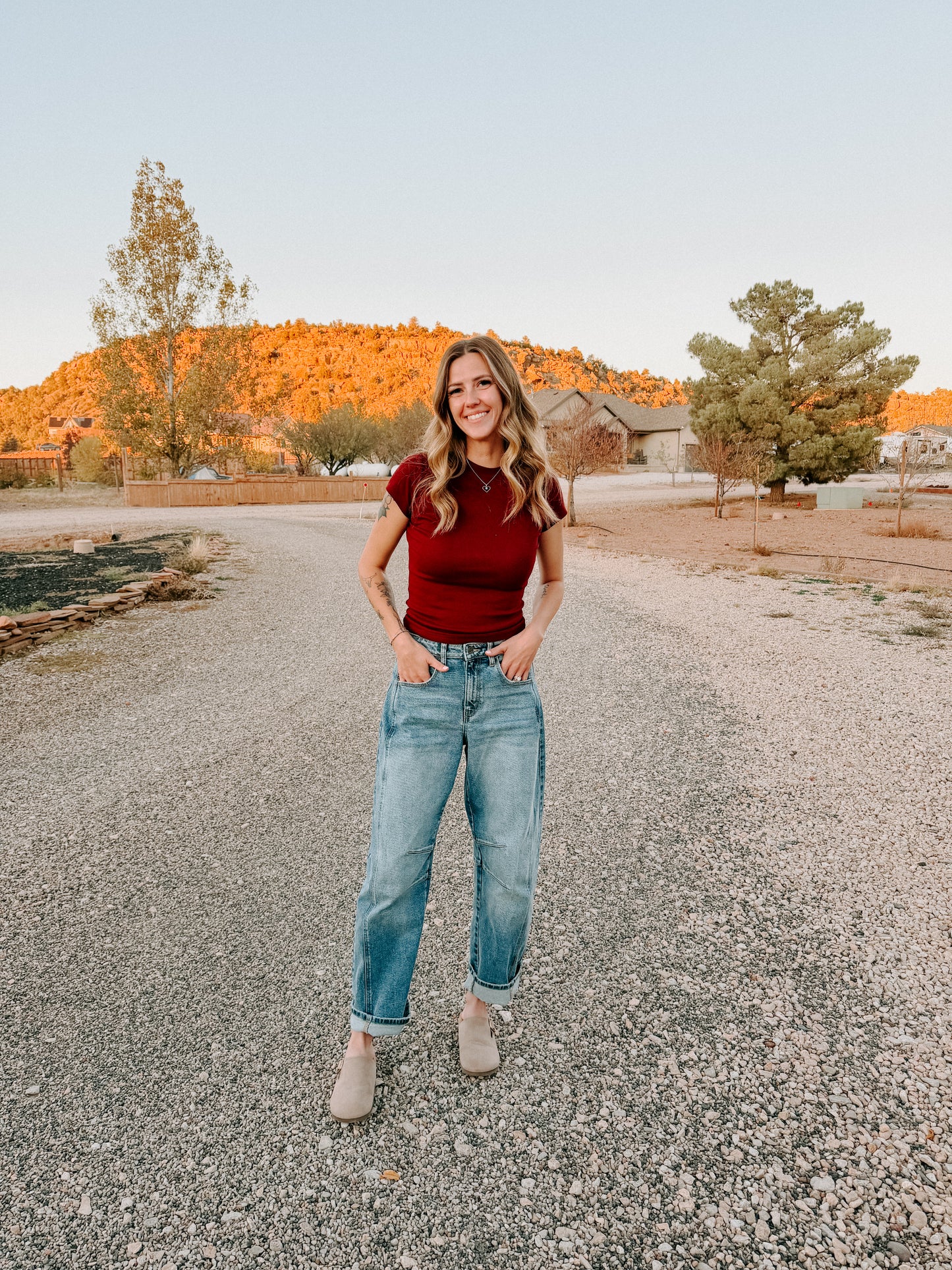 BRANDED BARREL JEANS