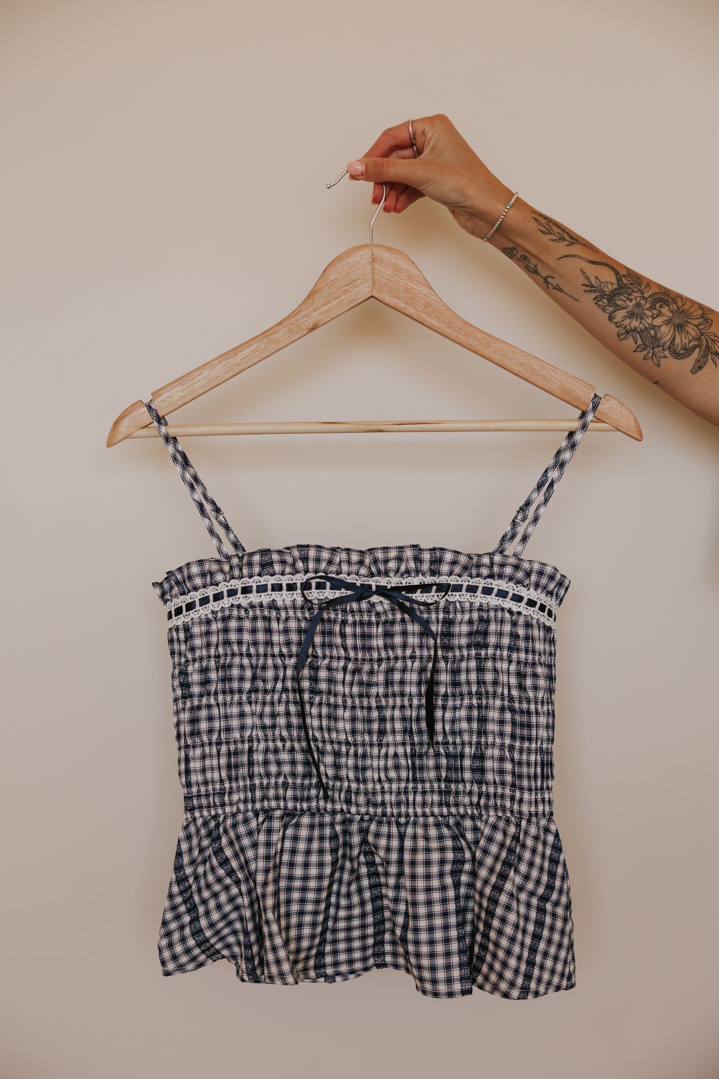 MARANDA GINGHAM TOP