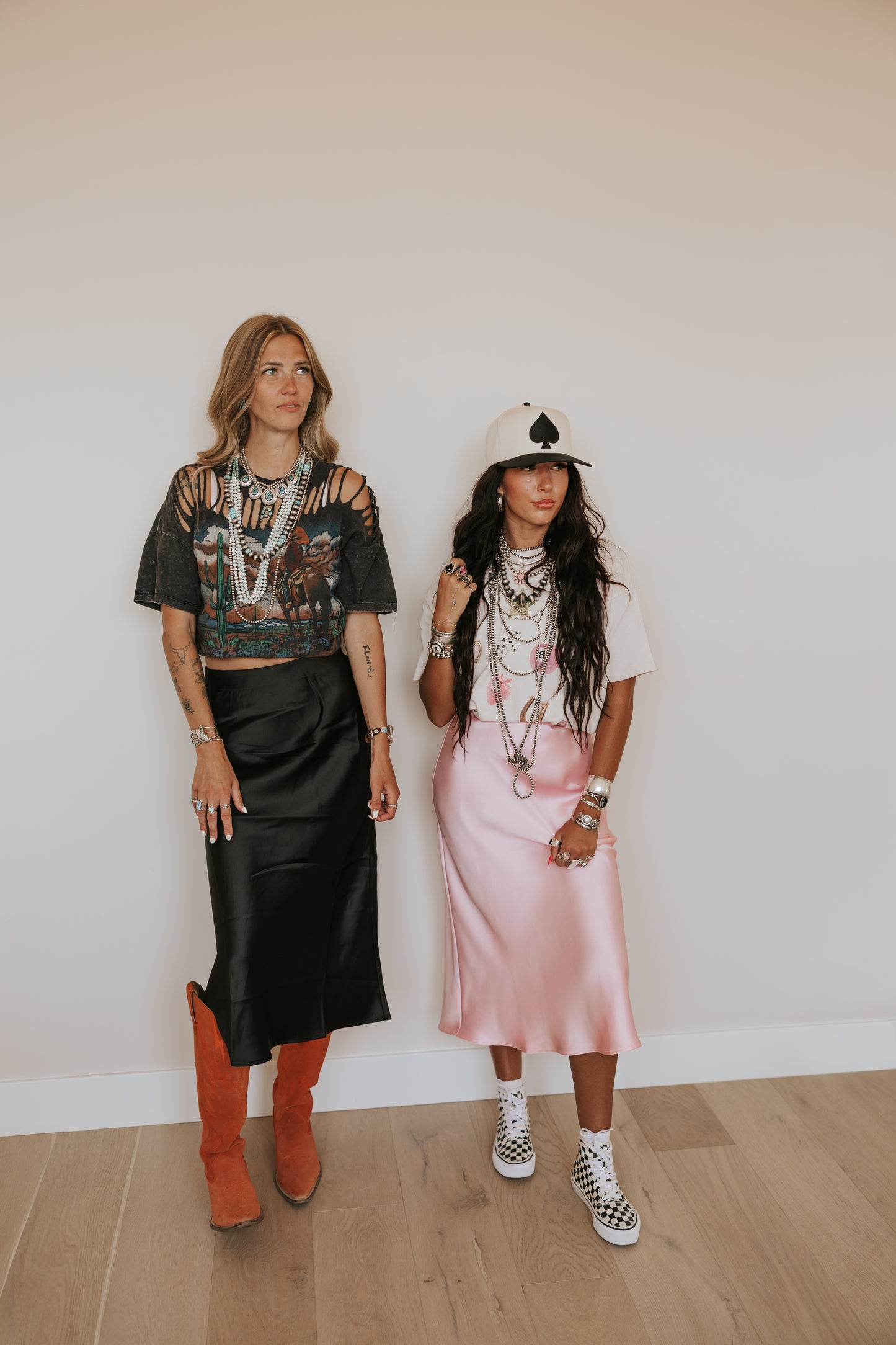 SATIN RODEO SKIRT