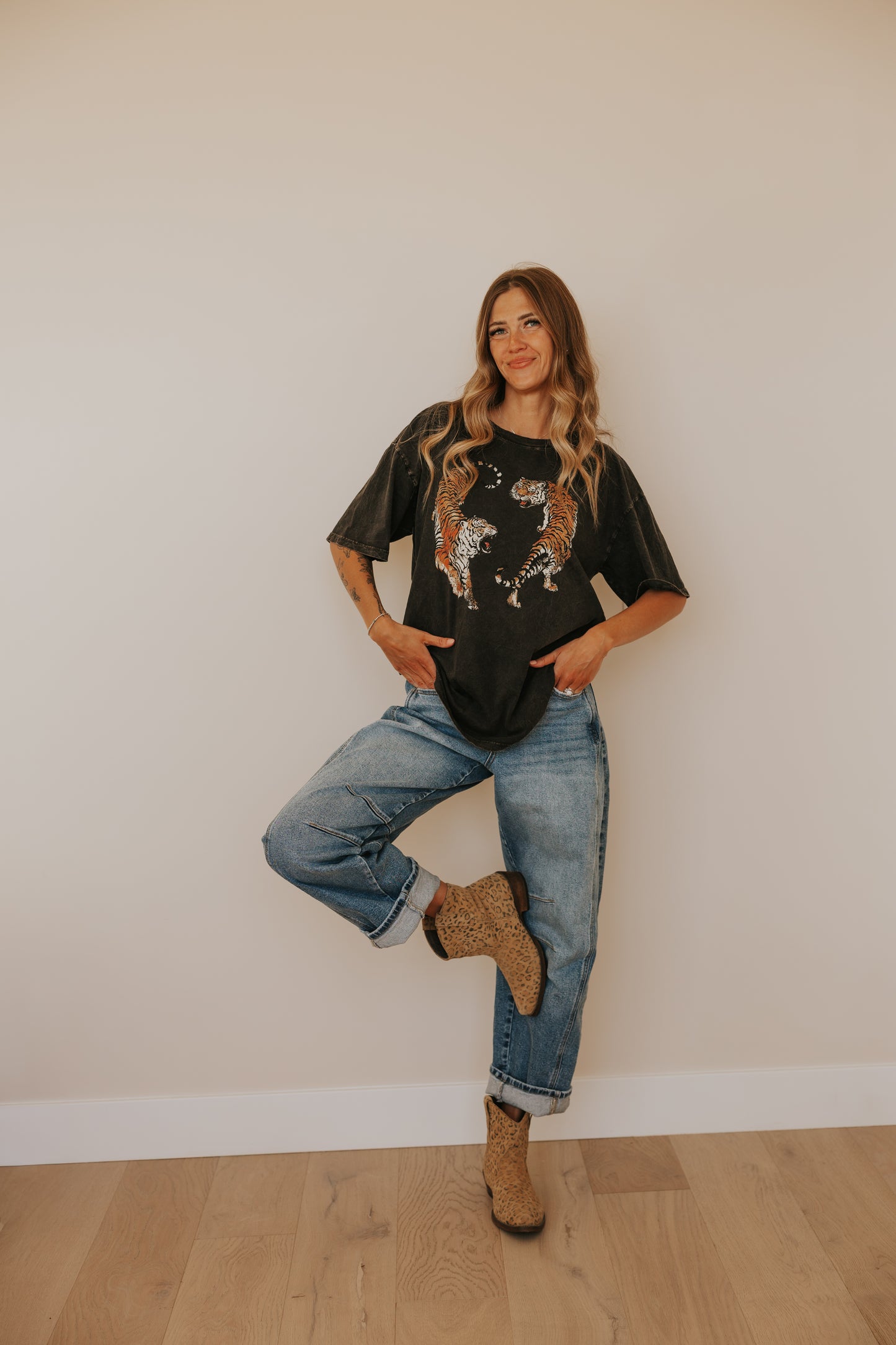 SEEING DOUBLE TIGER TEE