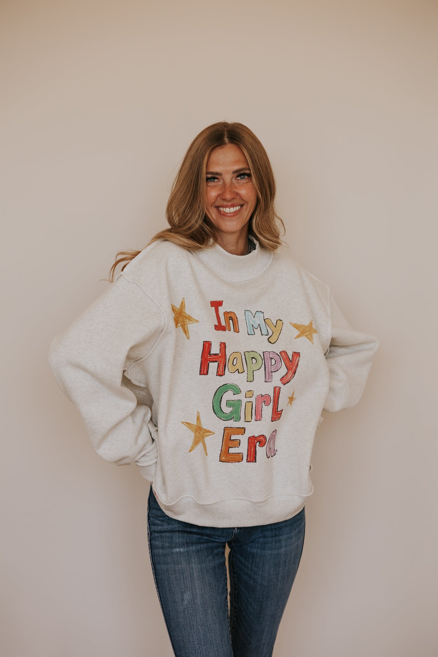 HAPPY GIRL ERA MOCKNECK