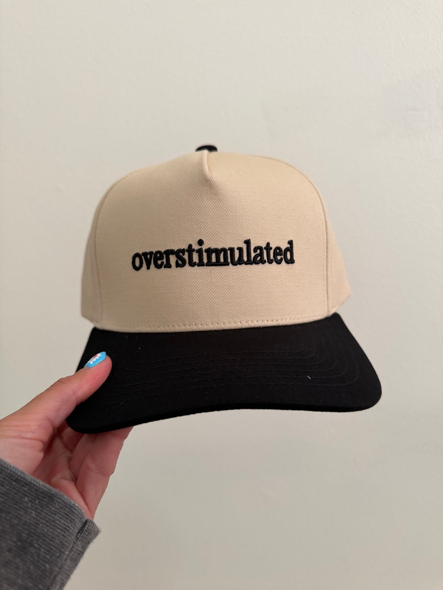 OVERSTIMULATED TRUCKER HAT