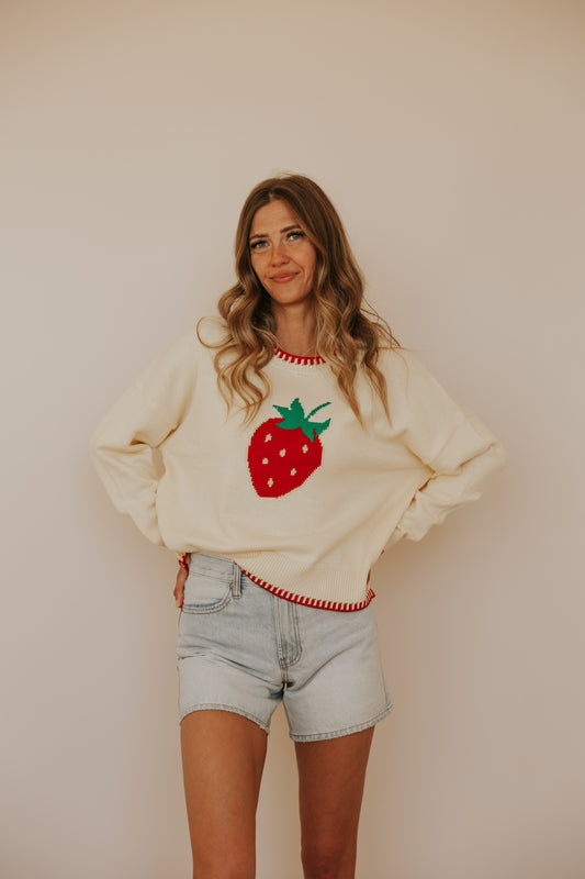 STRAWBERRY SWEATER