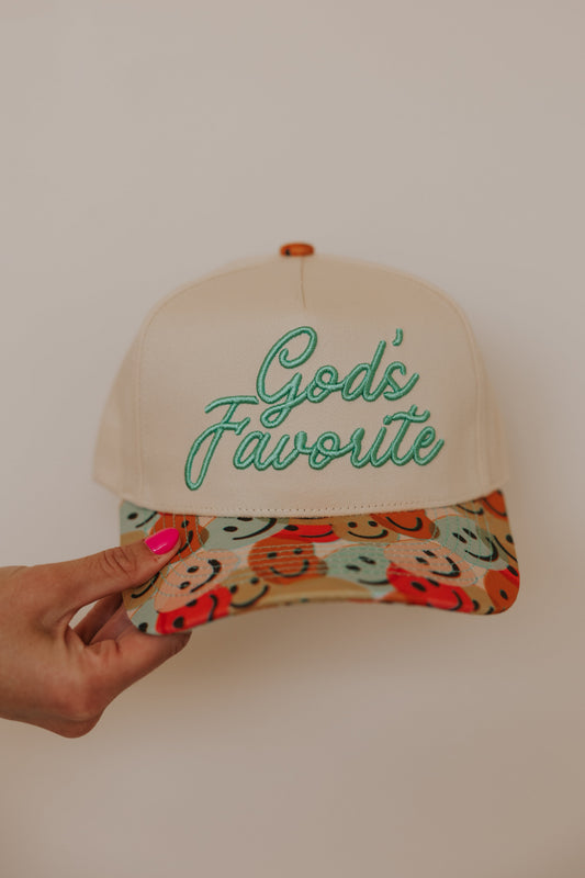 GOD’S FAVORITE TRUCKER HAT