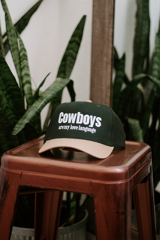 COWBOYS ARE MY LOVE LANGUAGE HAT