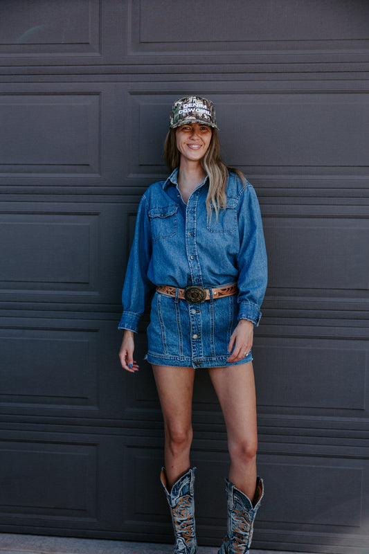 GOT IT DENIM SKORT